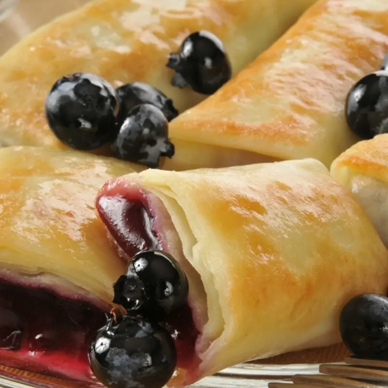 Blueberry Blintzes