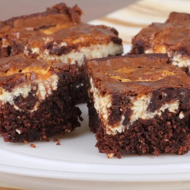 Tuxedo Brownies