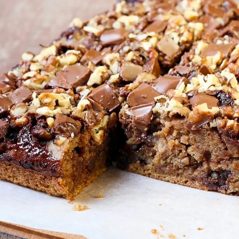 Chocolate Oat Nut Cake