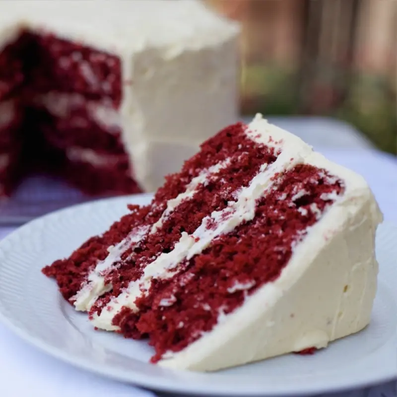 Red Velvet Three Layer Cake