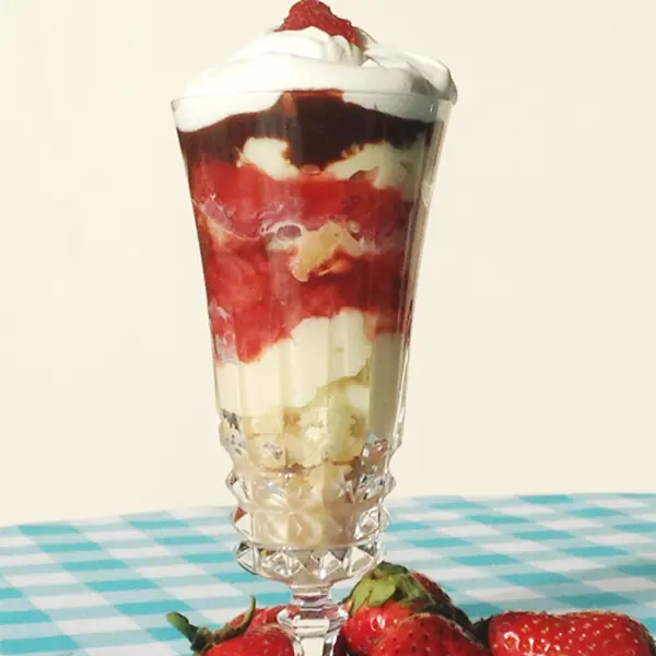 Strawberry Vanilla Trifle