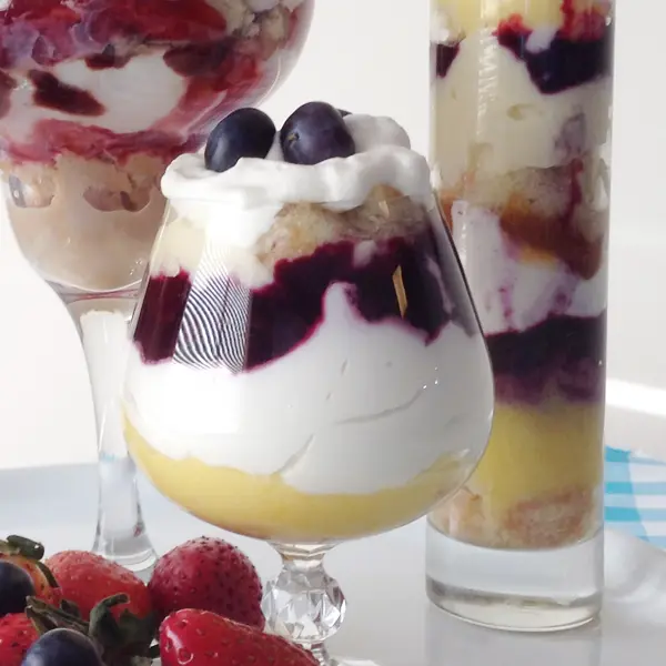 Blueberry Trifle