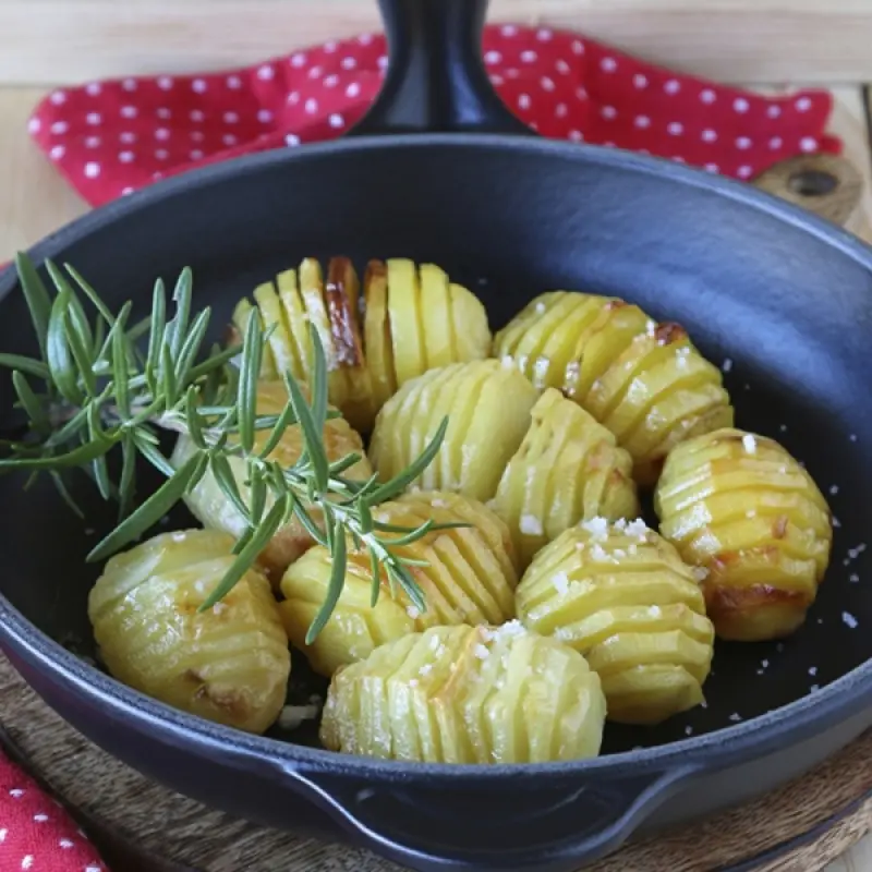 Roasted Ribbed Potatoes