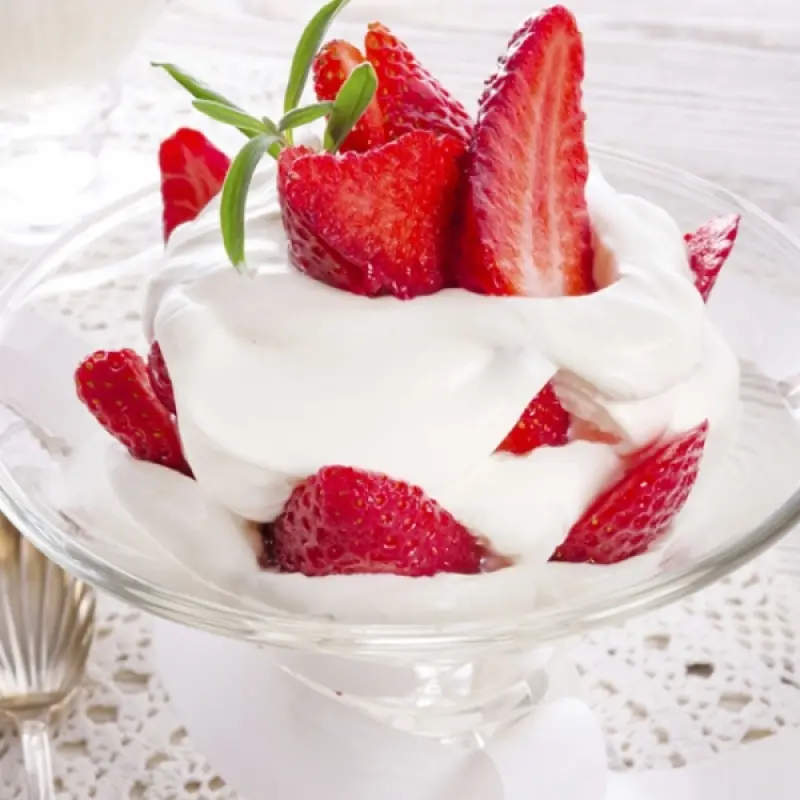 Strawberries and Cream
