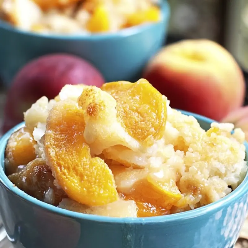 Fresh Peach Cobbler