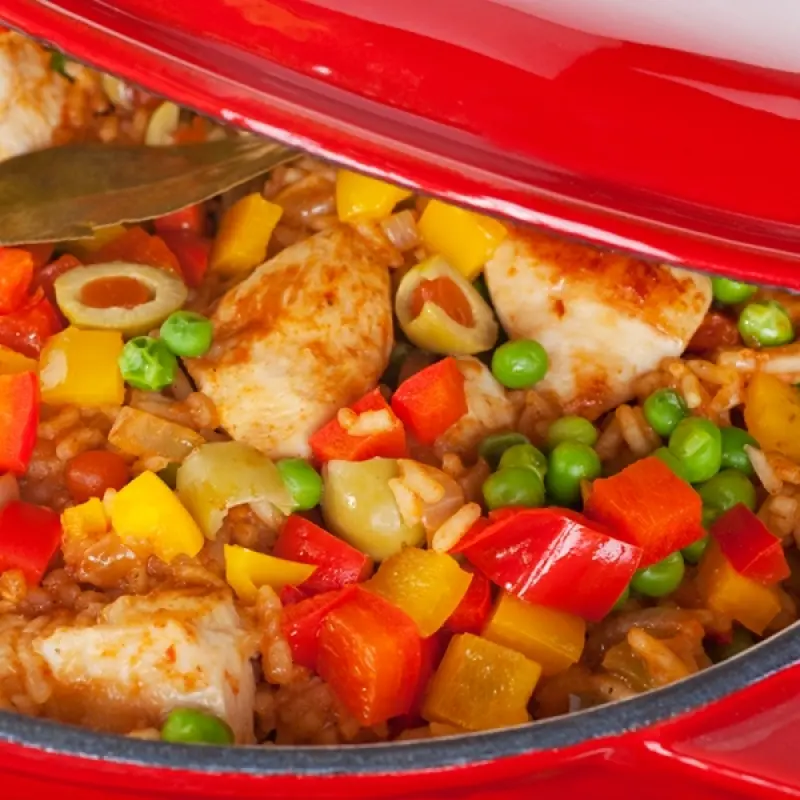 Chicken And Rice Arroz Con Pollo
