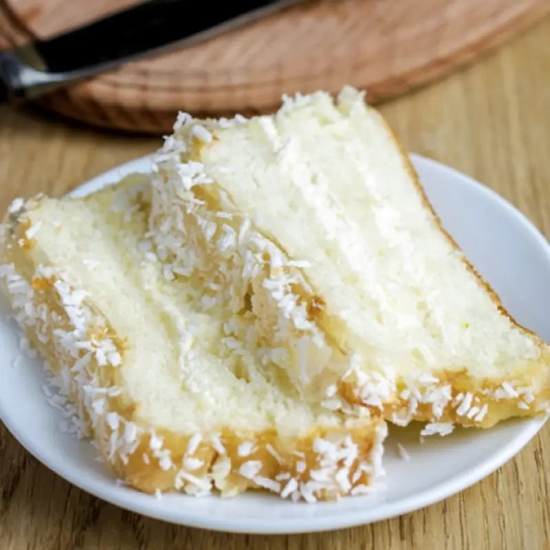 White Angel Cake