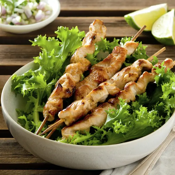 Lemon Chicken Skewers
