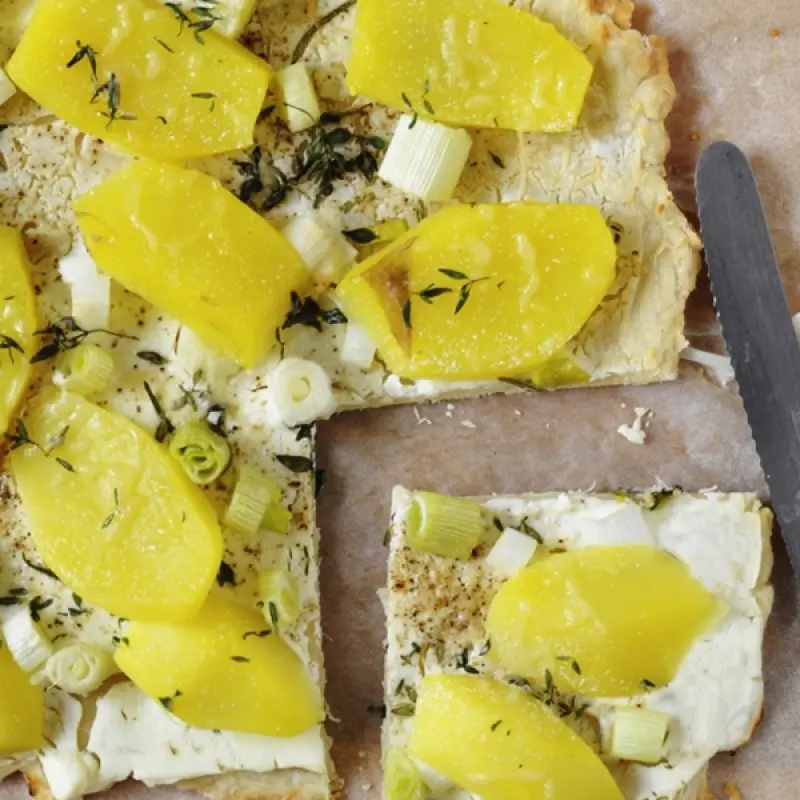 Cream Cheese Pizza