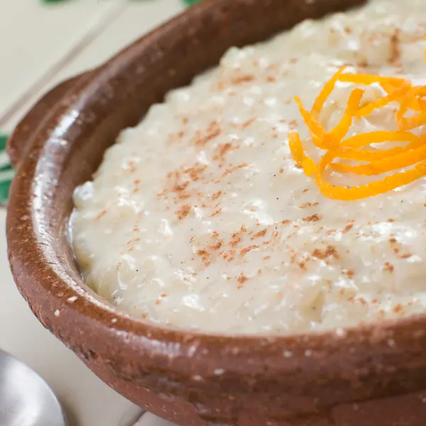 Orange Rice Pudding