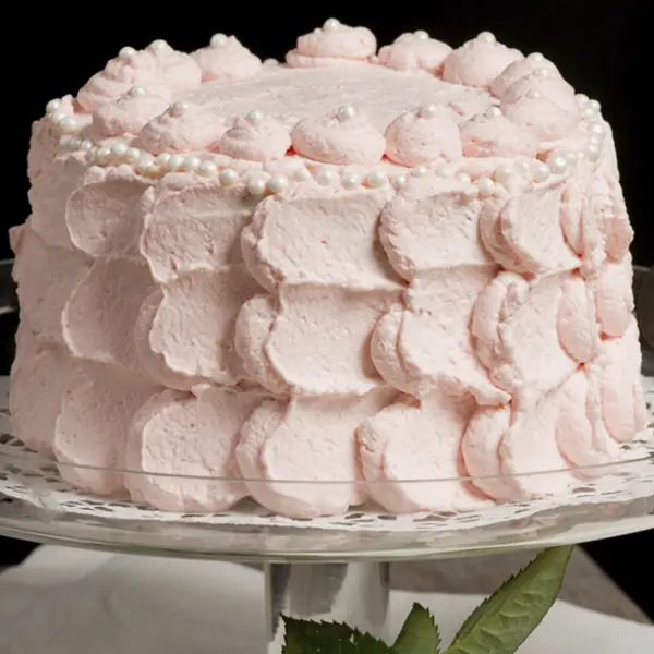 Strawberry Cake With Cream Cheese Frosting