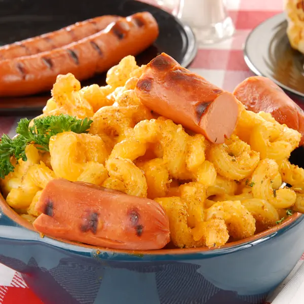 Hot Dogs and Mac and Cheese