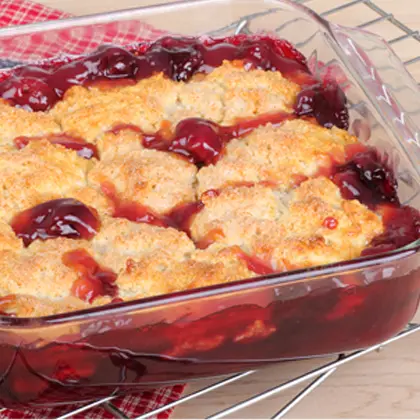 Apple-Cherry Cobbler