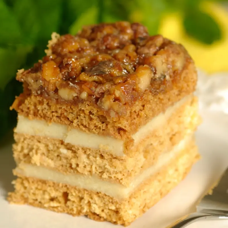 Coffee and Walnut Cake