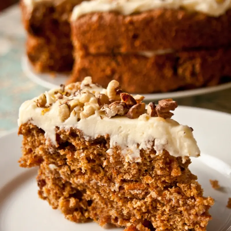 Two Layer Carrot Cake
