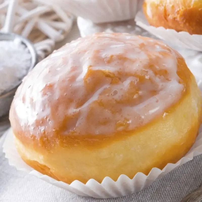 Cream Filled Donut