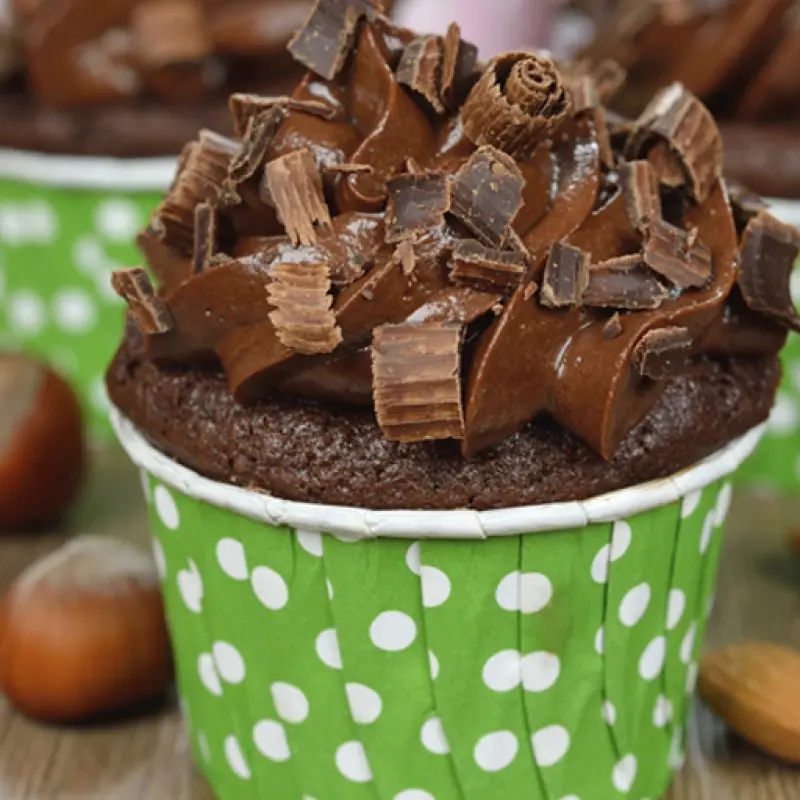 Chocolate Brownie Cupcakes