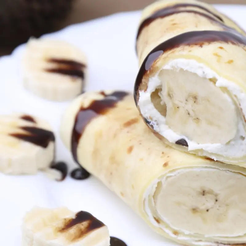 Banana Cream Crepes