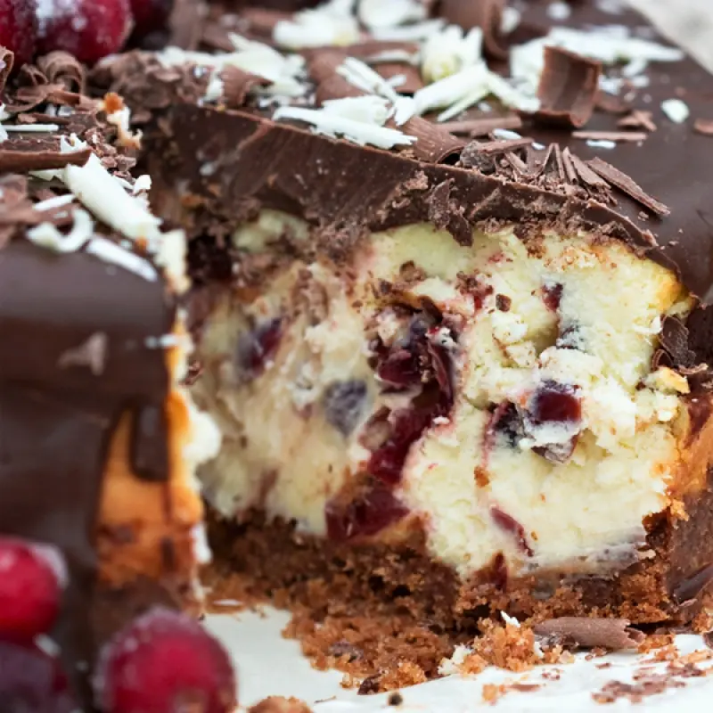 Cranberry Cheesecake