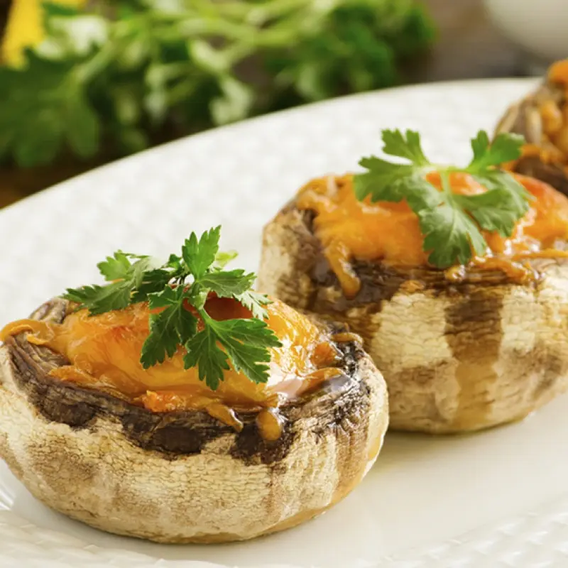 Easy Stuffed Mushrooms
