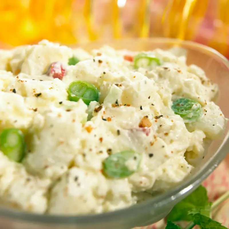 Eggless Potato Salad