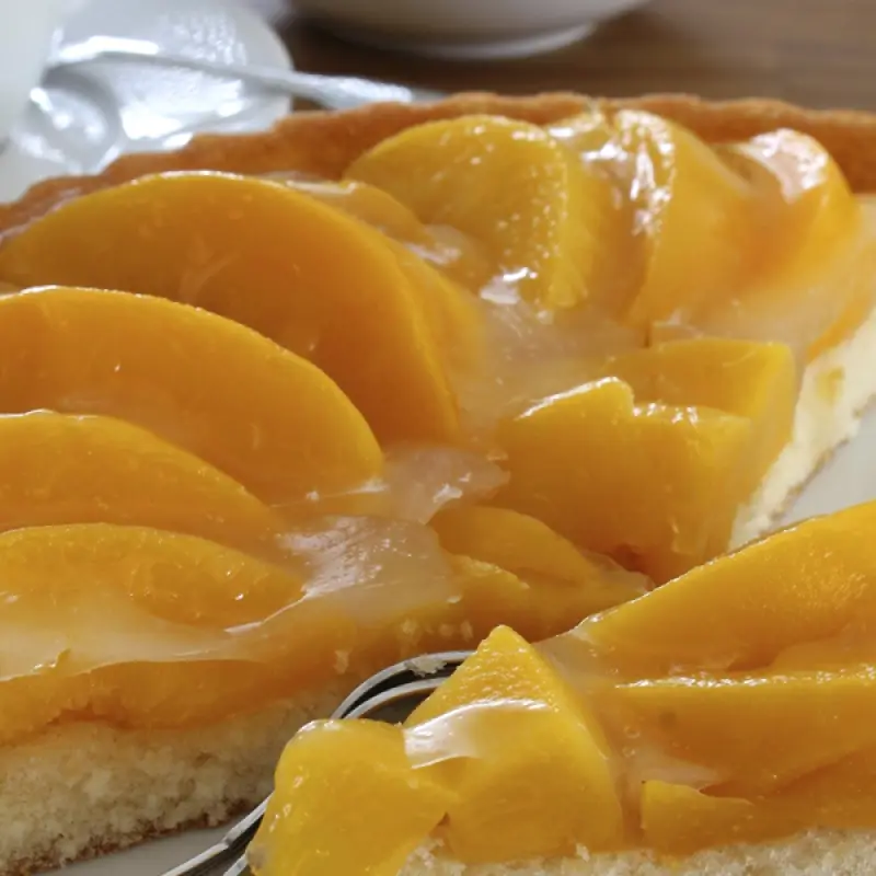 Easy Peach Cake