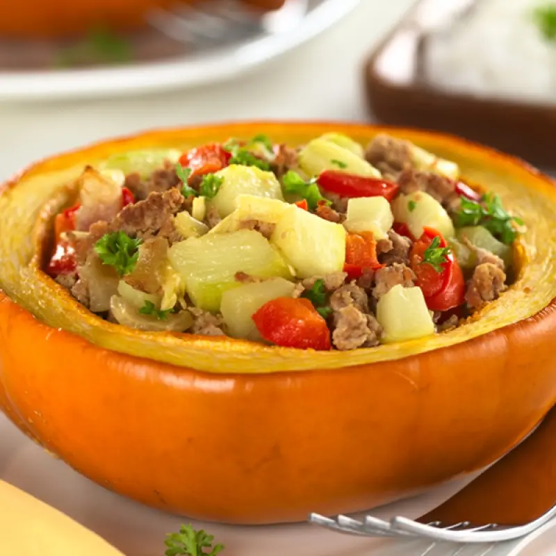 Baked Stuffed Pumpkin