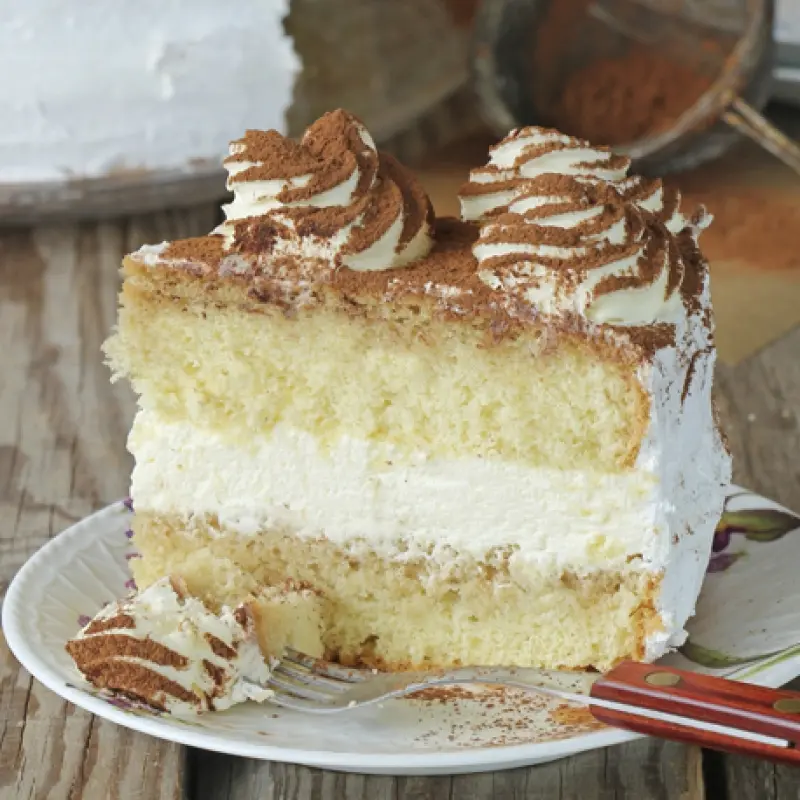 Tiramisu Layer Cake