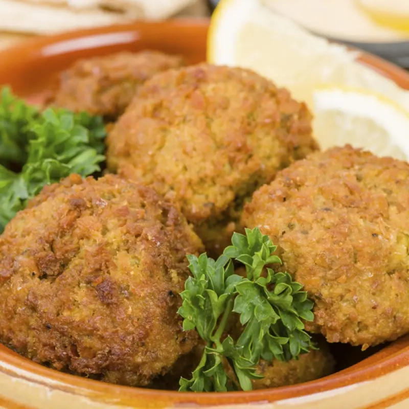 Homemade Falafel