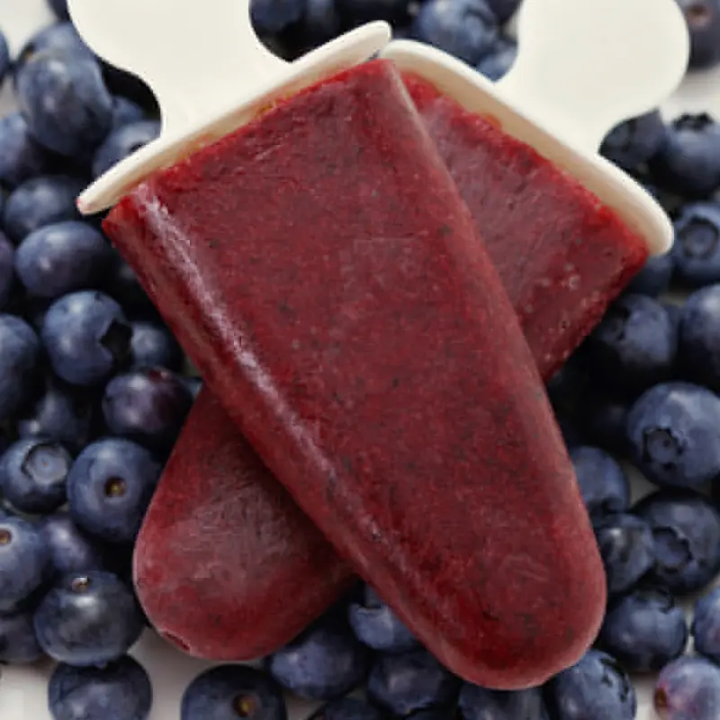 Blueberry Popsicles