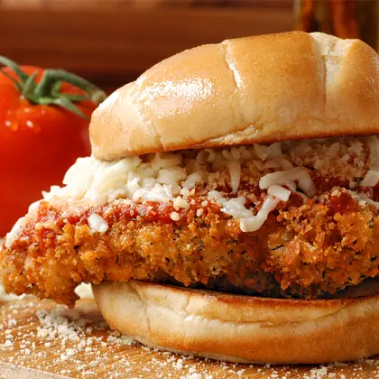 Chicken Parmesan Burger