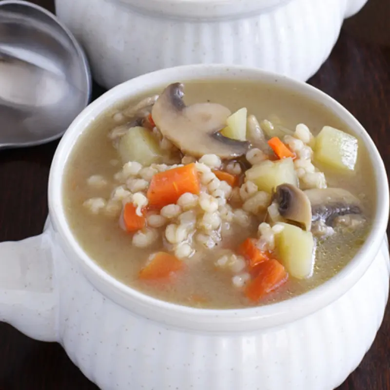 Mushroom Barley Soup