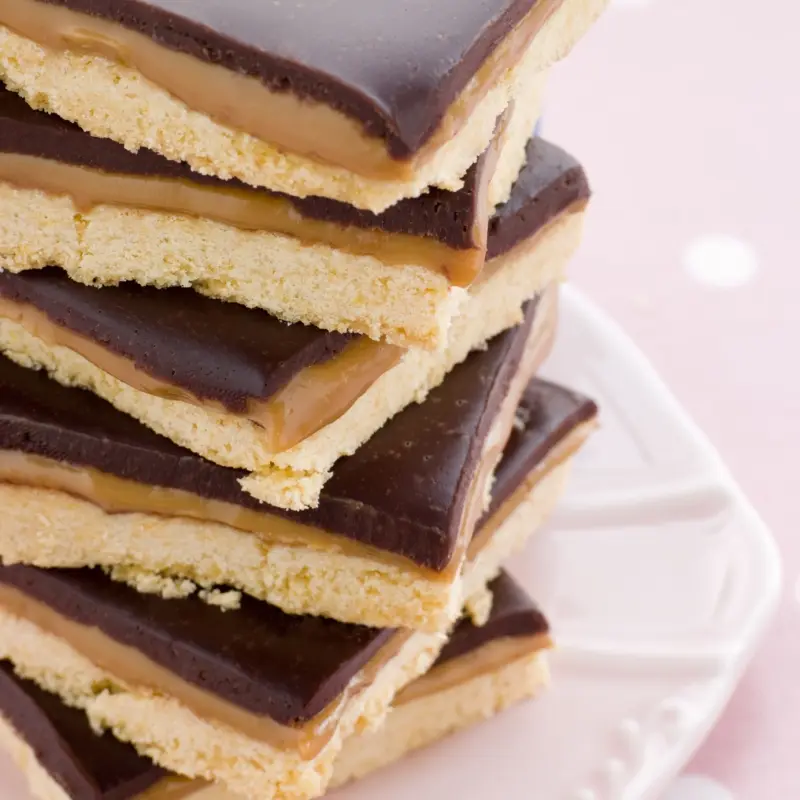 Chocolate Caramel Shortbread