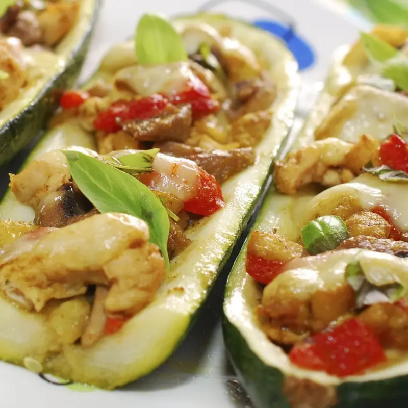 Stuffed Zucchini