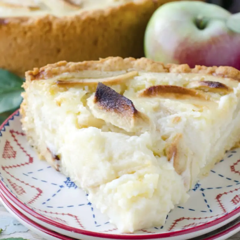 Sour Cream Apple Pie