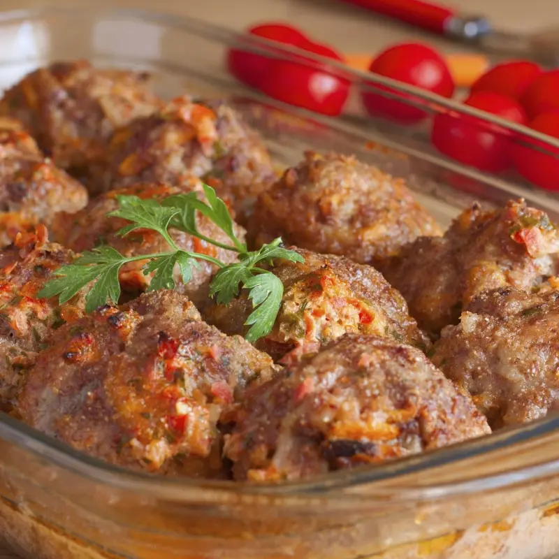 Cheese Stuffed Meatballs