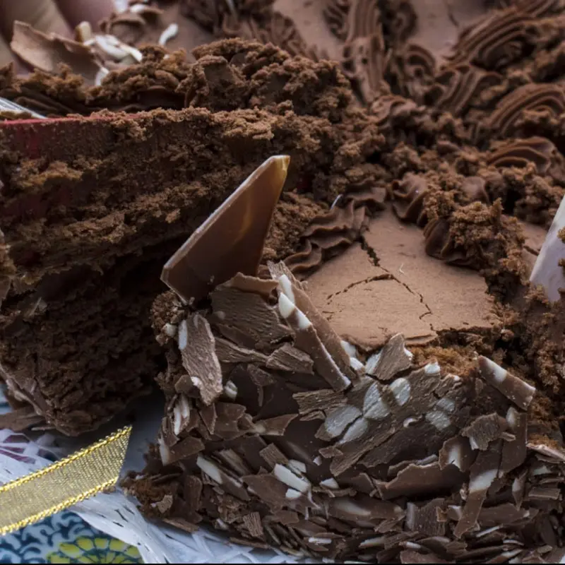 Chocolate Cake with Frosting