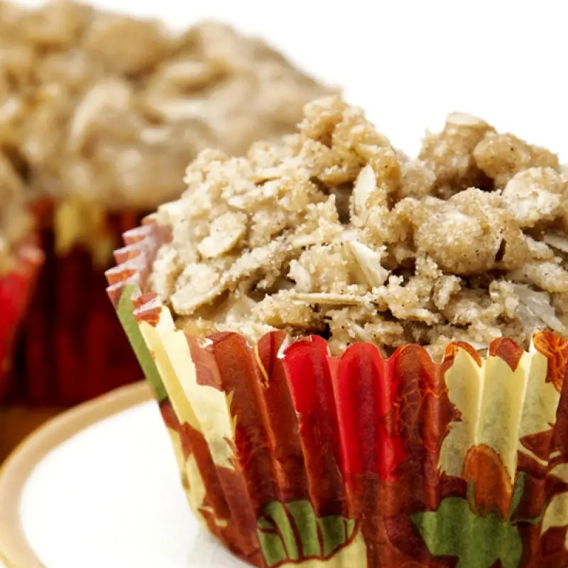 Apple Crisp Muffins