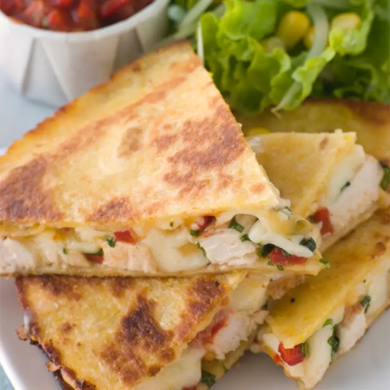 Cajun Chicken Quesadilla
