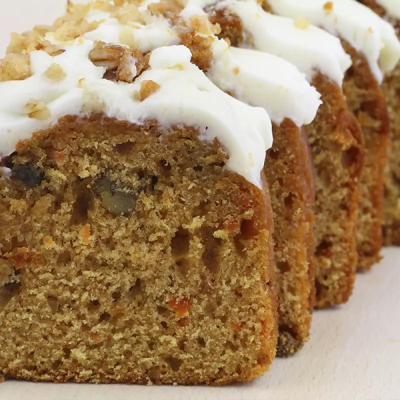 Carrot and Walnut Loaf