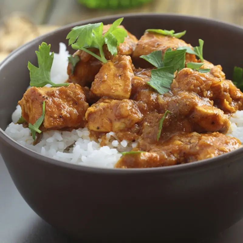 Curry Chicken and Rice