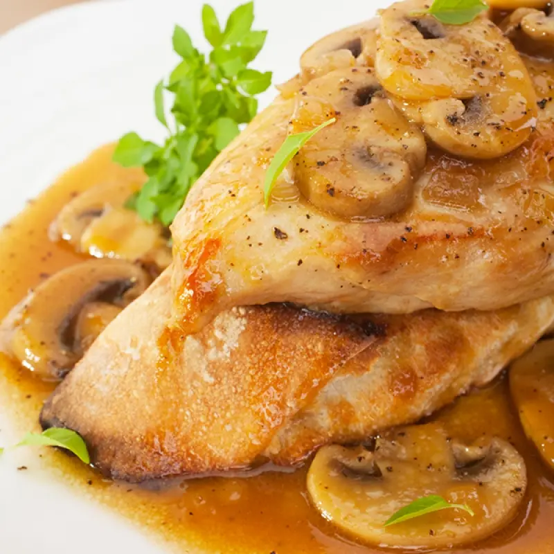 Chicken and Mushrooms