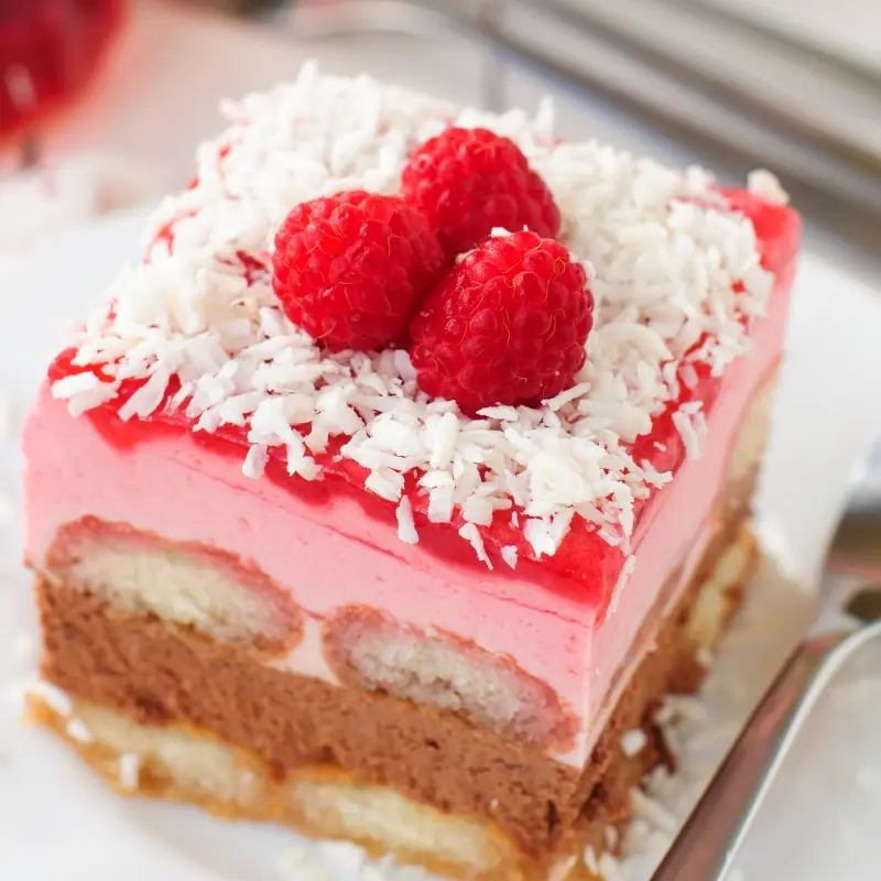 Raspberry Tiramisu