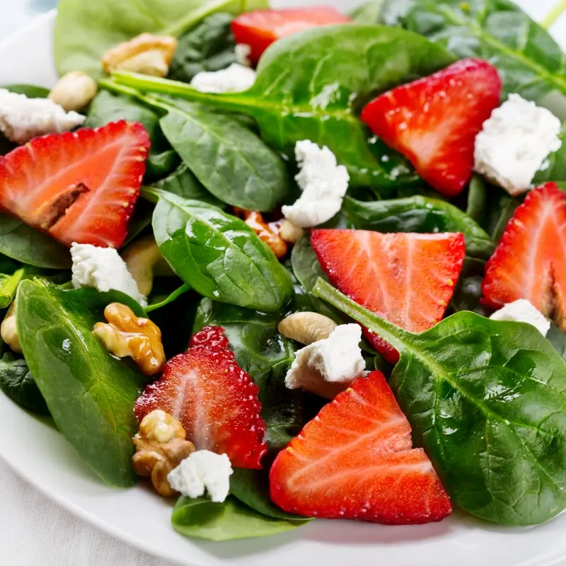 Spinach Salad with Strawberries