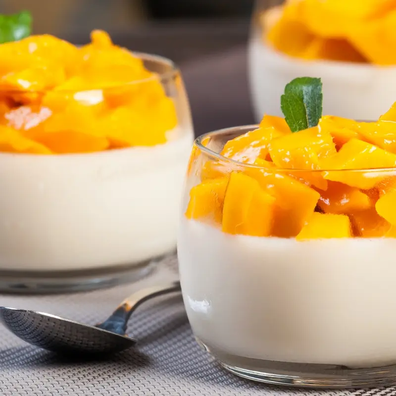 Mango Panna Cotta