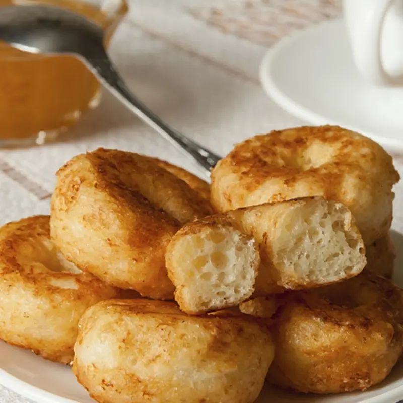 Cottage Cheese Donuts