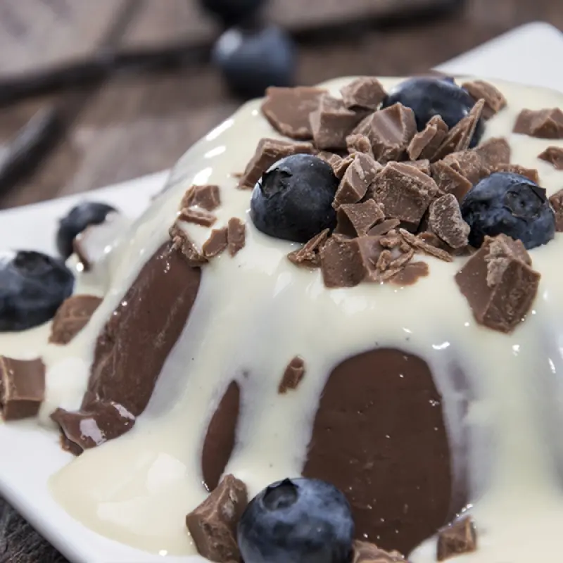 Chocolate Panna Cotta