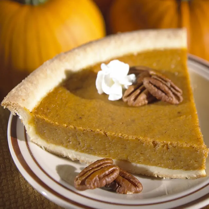 Pumpkin Pecan Pie