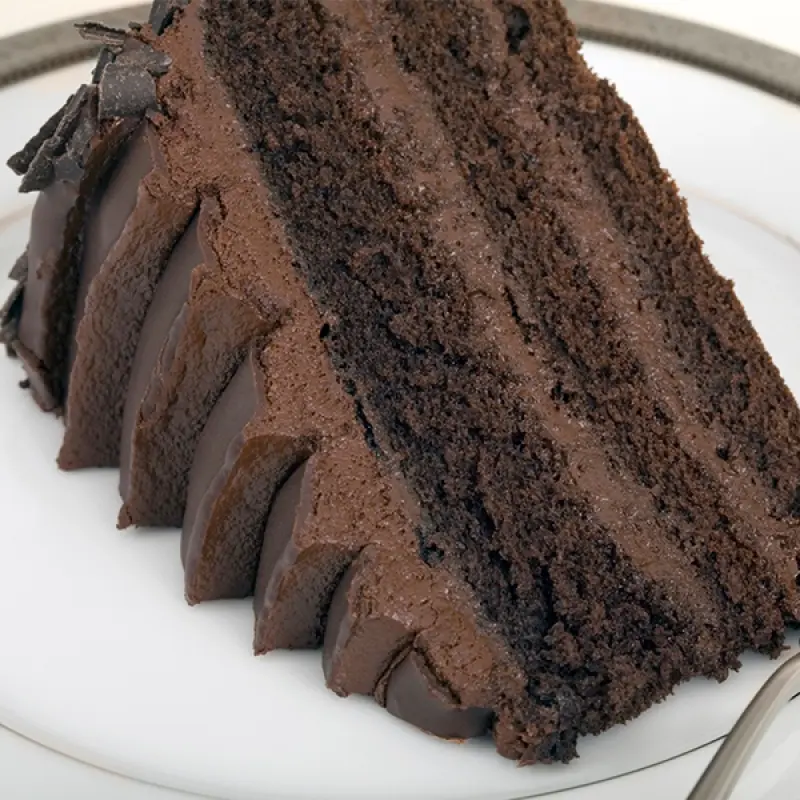 Deep Dark Chocolate Cake
