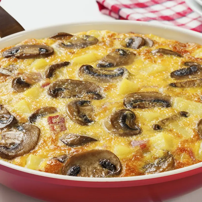 Mushroom Fritatta